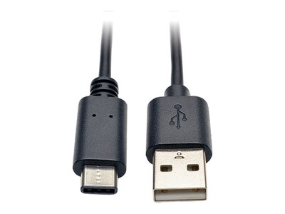Tripp Lite USB 2.0 Type A to USB Type C (USB-C) M M Cable, Black, 3ft, U038-003, 22065147, Cables