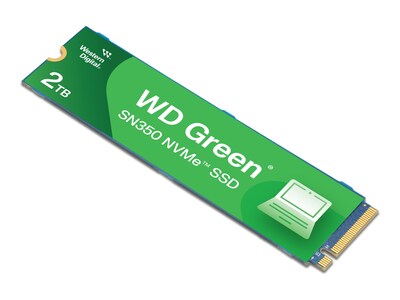 SanDisk 2TB WD Green SN350 NVMe PCIe Gen3 8Gb s QLC M.2 2280 Internal Solid State Drive, WDS200T3G0C-00AZL0            , 41847462, Solid State Drives - Internal