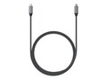 Satechi 40Gbps USB 4.0 Type-C to Type-C Cable, Gray, 80cm, ST-U4C80M, 41653192, Cables