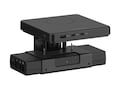 Humanscale M Connect 3 Pro Dock w Clamp Mount, Black, TM33CN-BNA, 41775121, Docking Stations & Port Replicators