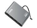 Plugable USB-C Quad 4K HDMI Graphics Adapter With up to 100W USB-C PD Pass-through Charging, USBC-7400H4                   , 41954861, Adapters & Port Converters