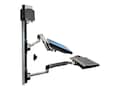 Ergotron LX Wall Mount System for LCD, CPU and Keyboard, 45-253-026, 11765658, Wall Stations