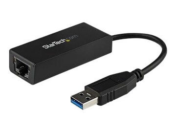StarTech.com USB 3.0 to RJ-45 LAN Gigabit Ethernet Network Adapter Dongle, USB31000S, 14705247, Network Adapters & NICs