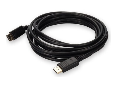AddOn 4K UHD DisplayPort 1.2 Male to DisplayPort 1.2 Male Cable, Black, 15ft, DP2DPMM15, 41059337, Cables