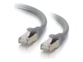 C2G Cat6a Snagless Shielded (STP) Network Patch Cable - Gray, 2ft, 00639, 16193353, Cables C2G Cat6a Snagless Shielded (STP) Network Patch Cable - Gray, 2ft, 00639, 16193353, Cables