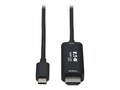 Tripp Lite 4K 60Hz USB-C to HDMI M M Active Adapter Cable, Black, 6ft, U444-006-HDR2BE, 41170353, Cables
