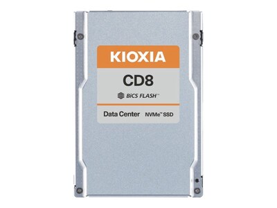 KIOXIA CD8 - PCIE - 3DWPD - 6400GB -, KCD8XVUG6T40                  , 41949032, Solid State Drives - Internal