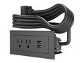 Legrand RADIANT FPC 2OL 2USBBK10F, RDZBK10                       , 41906006, Surge Suppressors