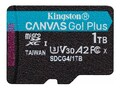 Kingston 1TB Canvas Go Plus Gen4 s A2 U3 V30 microSDXC Card, SDCG4/1TBSP , 41967626, Memory - Flash Kingston 1TB Canvas Go Plus Gen4 s A2 U3 V30 microSDXC Card, SDCG4/1TBSP , 41967626, Memory - Flash