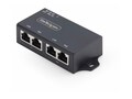 StarTech.com 2-Port 10 100 1000Mbps 802.3af at 30W Wall Mountable Gigabit Midspan PoE+ Injector, AF221C-POE-INJECTOR           , 41871414, PoE Accessories