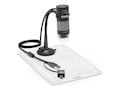 Plugable Pluggable USB 2.0 Digital Microscope w  Flexible Arm Observation Stand Compatible, USB2-MICRO-250X, 41548034, Microscopes