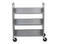 Bretford Manufacturing 3-Shelf Double Sided Book Utility Truck with 5 Casters, Mustard, V336-MUS5, 41383807, Furniture - Miscellaneous Bretford Manufacturing 3-Shelf Double Sided Book Utility Truck with 5 Casters, Mustard, V336-MUS5, 41383807, Furniture - Miscellaneous