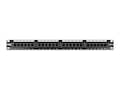 TRENDnet Patch Panel Rackmount, (24) RJ-45 Ports, UTP Cat5 5e, TC-P24C5E, 451460, Patch Panels