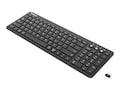 Targus Midsize Multi-Device Bluetooth Antimicrobial Keyboard, AKB863US, 41228382, Keyboards & Keypads