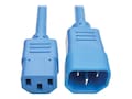 Tripp Lite Heavy Duty Power Extension Cord, 15A, 14AWG IEC-320-C14 to IEC-320-C13, Blue, 3ft, P005-003-ABL, 32985916, Power Cords Tripp Lite Heavy Duty Power Extension Cord, 15A, 14AWG IEC-320-C14 to IEC-320-C13, Blue, 3ft, P005-003-ABL, 32985916, Power Cords