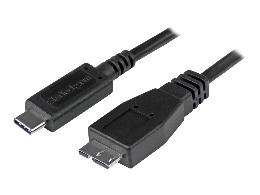 StarTech.com 10Gbps USB 3.1 Type C to USB Micro-B M Cable,