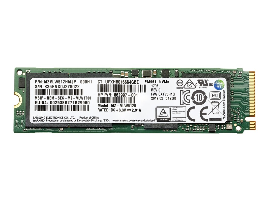 HP 512GB PCIe 4x4 NVMe Solid State Drive (406L8AA)