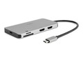 RocStor USB-C 8-in-1 Multiport Dock with 100W USB PD Pass-Thru, Y10A302-S1                    , 41869811, Docking Stations & Port Replicators