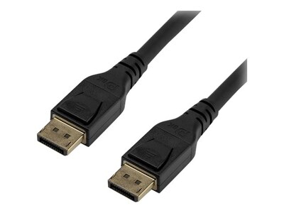 StarTech.com VESA Certified 8K 60Hz HBR3 4K Slim DisplayPort 1.4 Monitor Cable, 5m, DP14MM5M, 36535285, Cables
