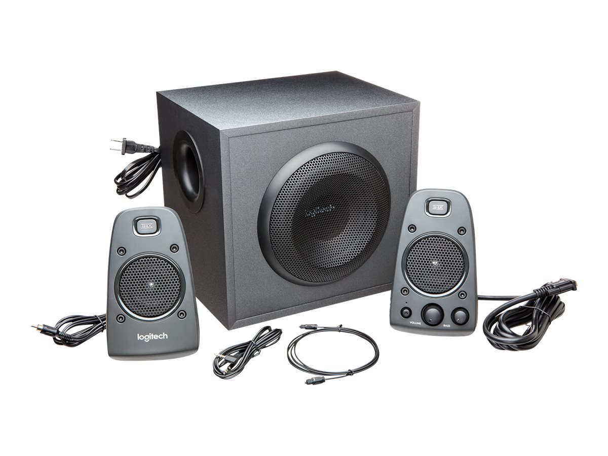 kerne Slapper af Glad Buy Logitech Z625 Speaker System w Subwoofer & Optical Input at Connection  Public Sector Solutions