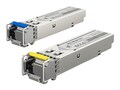 Ubiquiti Bi-Directional Single-Mode LC SFP Transceiver Kit, 2-pack, UACC-OM-SM-1G-S-2, 41599190, Network Transceivers