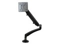 StarTech.com Slim Articulating Monitor Arm with Cable Management, Grommet or Desk Mount, Black, ARMSLIM, 26004763, Stands & Mounts - Desktop Monitors