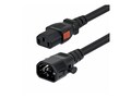 StarTech.com 14AWG 15A 250V Locking C14 to Locking C13 AC Power Cable Extension, 10ft, TAA, C14LC13L14G15ABK10FT , 42129758, Power Cords StarTech.com 14AWG 15A 250V Locking C14 to Locking C13 AC Power Cable Extension, 10ft, TAA, C14LC13L14G15ABK10FT , 42129758, Power Cords