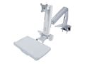 StarTech.com Adjustable Desk Mount Sit-Stand Workstation Arm w Keyboard Mouse Tray for Single 27 VESA Displays, SIT-STAND-ARM-1MS, 41524335, Ergonomic Products StarTech.com Adjustable Desk Mount Sit-Stand Workstation Arm w Keyboard Mouse Tray for Single 27 VESA Displays, SIT-STAND-ARM-1MS, 41524335, Ergonomic Products