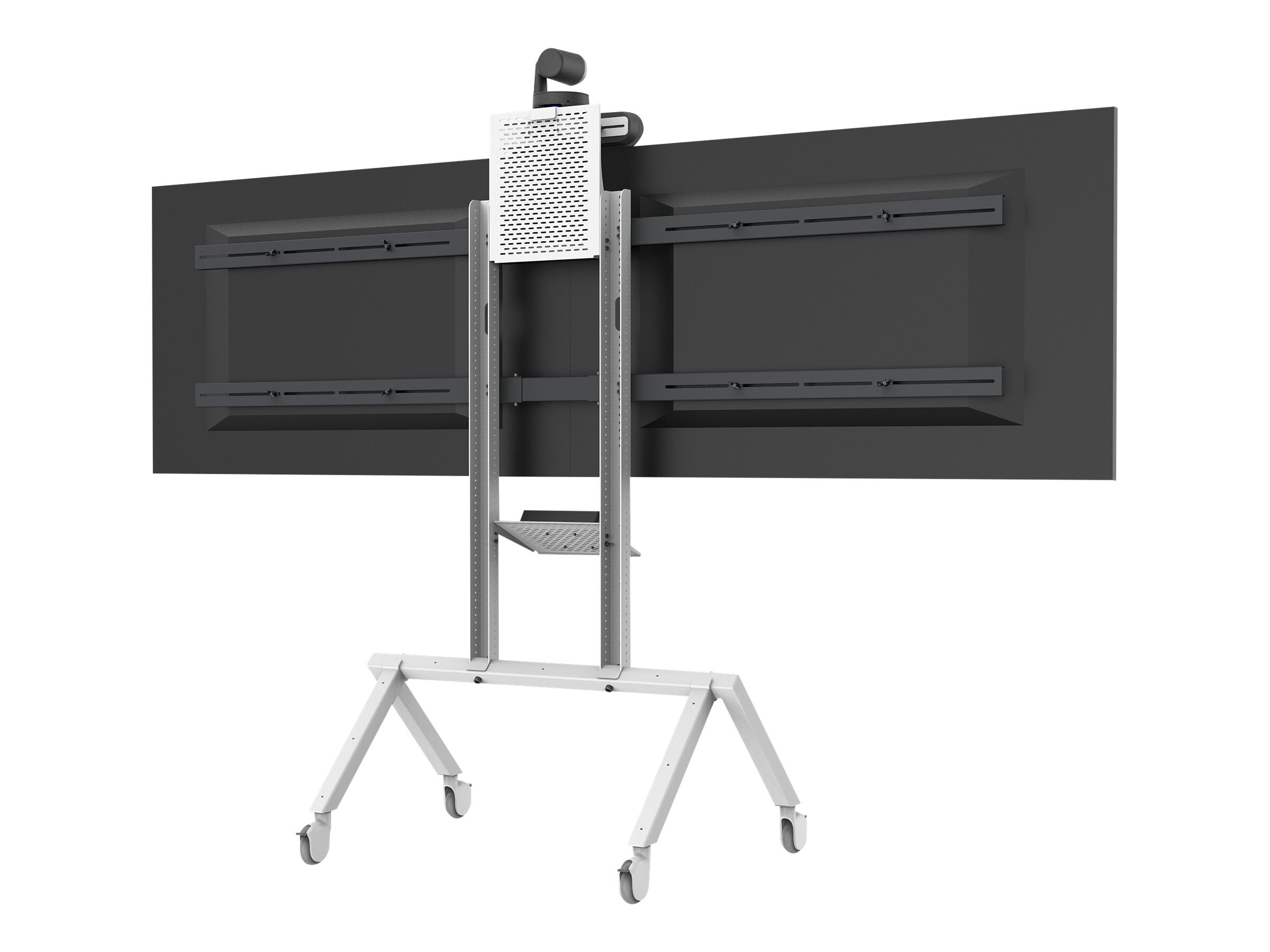 Buy Heckler Design Dual Display Kit for AV Cart - Black Gray