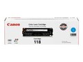 Canon Cyan 118 Toner Cartridge for imageClass MF8350Cdn, 2661B001, 10245212, Toner and Imaging Components - OEM Canon Cyan 118 Toner Cartridge for imageClass MF8350Cdn, 2661B001, 10245212, Toner and Imaging Components - OEM