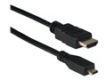 QVS Thin High Speed HDMI to Micro-HDMI 4K HD Camera Cable, 1.5m, HDAD-1.5M, 36817565, Cables QVS Thin High Speed HDMI to Micro-HDMI 4K HD Camera Cable, 1.5m, HDAD-1.5M, 36817565, Cables