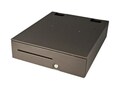 APG Series 100 Cash Drawer Dual Media Slots 16x19.5 24V Multiport Interface Black, T320-BL16195, 5657861, Cash Drawers