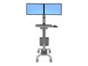 Ergotron Neo-Flex Dual WideView WorkSpace, Two-Tone Gray, 24-194-055, 9499872, Computer Carts