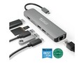 Plugable PLUGABLE 7-in-1 USB C Hub , USBC-7IN1E, 41211287, USB & Firewire Hubs