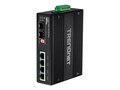 TRENDnet 6-Port GbE PoE Hardened Industrial Ultra DIN Switch, TI-UPG62, 33123390, Network Switches