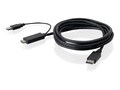 IOGEAR Active 4K HDMI to DisplayPort Cable, 10ft, G2LHDDP03 , 41826266, Cables IOGEAR Active 4K HDMI to DisplayPort Cable, 10ft, G2LHDDP03 , 41826266, Cables