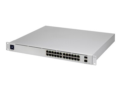 Ubiquiti UniFi Switch RM 400W PoE++ Managed Switch 16xGbE 32W PoE+ 8xGbE 64W PoE++, USW-PRO-24-POE, 37758430, Network Switches