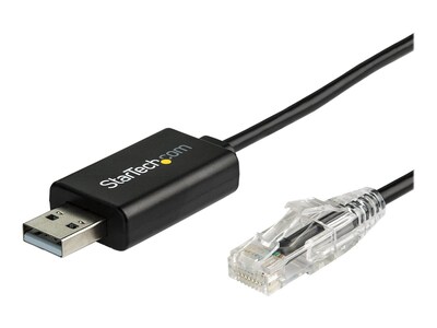 StarTech.com 460Kbps Cisco USB to RJ45 Console Cable, 6ft, ICUSBROLLOVR, 36932820, Cables