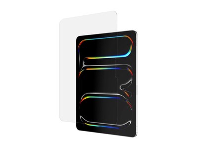 Belkin Anti-fingerprint 9H Scratch-resistant Tempered Glass Screen Protector for iPad Pro 11 M4, OVI005FQ                      , 41860190, Protective & Dust Covers