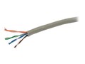 C2G CAT6 UTP Stranded Patch Cable, Gray, 1000ft, 43406, 21015076, Cables