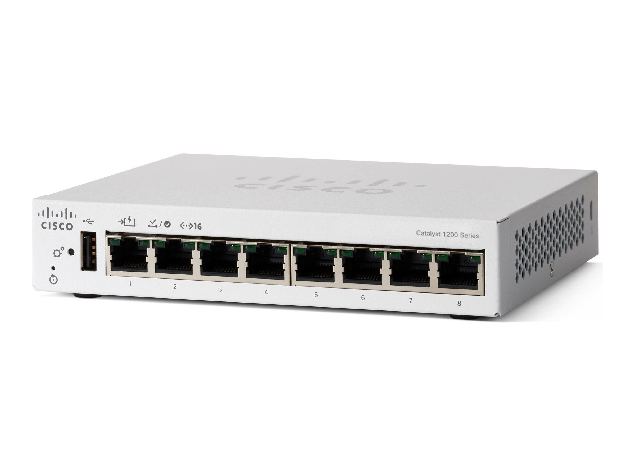 Cisco CATALYST 1200 8-PORT GE, DESKT (C1200-8T-D)