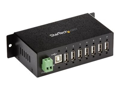 StarTech.com Mountable Rugged Industrial 7 Port USB 2.0 Hub (ST7200USBM)