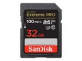 SanDisk 32GB Extreme PRO UHS-I V30 SDHC Memory Card, Class 10, SDSDXXO-032G-ANCIN, 41539895, Memory - Flash