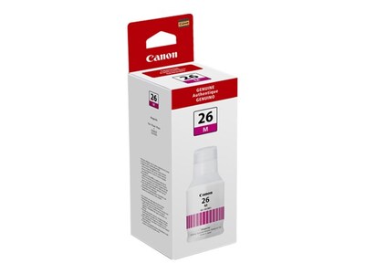 Canon Pigment Magenta GI-26 Ink Bottle, 4422C001, 41311834, Ink Cartridges & Ink Refill Kits - OEM Canon Pigment Magenta GI-26 Ink Bottle, 4422C001, 41311834, Ink Cartridges & Ink Refill Kits - OEM