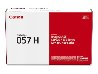 Canon Black 057 High Capacity Toner Cartridge, 3010C001, 37514013, Toner and Imaging Components - OEM Canon Black 057 High Capacity Toner Cartridge, 3010C001, 37514013, Toner and Imaging Components - OEM