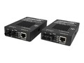 Lantronix 100Base-TX to 100Base-FX Stand-Alone Fast Ethernet Media Converter (NA), E-100BTX-FX-06(SC)-NA, 38256319, Network Transceivers