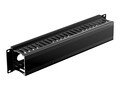 IOGEAR 2U 19 Horizontal Cable Management Duct, GROHD2U                       , 41881036, Rack Cable Management