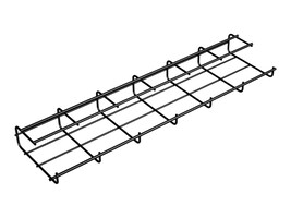 Legrand AV BASKET24-BK                    Main Image from Left-angle