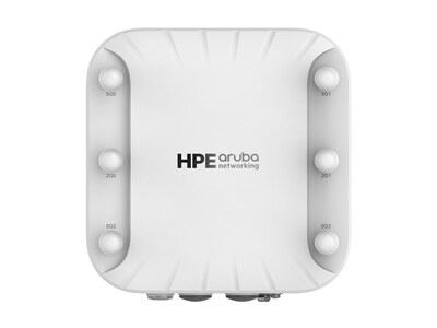 HPE AP-518 ax WiFi 6 Indoor Hardened AP w 4x4:4SS, 6xRPSMA Connectors (US), R4H03A, 38340027, Wireless Access Points & Bridges HPE AP-518 ax WiFi 6 Indoor Hardened AP w 4x4:4SS, 6xRPSMA Connectors (US), R4H03A, 38340027, Wireless Access Points & Bridges