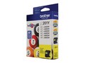 Brother Yellow LC201Y Innobella Standard Yield Ink Cartridge, LC201Y, 23205017, Ink Cartridges & Ink Refill Kits - OEM